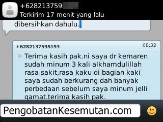 Testimoni kesemutan kaku gold-gg